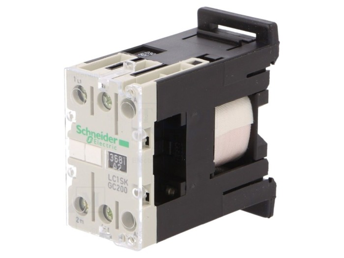 Contactor 2-polar 230VAC 5A