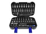 Set chei 1/4&quot;, 56 piese, Geko G10153