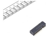 Conector M.2 (NGFF) Orizontal SMT 67 PIN 0.5A Gold Flash