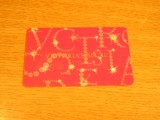 B12 44 - Card comercial - Victoria&#039;s secrets - piesa de colectie