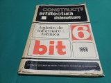 CONSTRUCȚII ARHITECTURĂ SISTEMATIZARE * BULETIN DE INFORMARE TEHNICĂ * NR. 6 * 1968 * 4 2 2