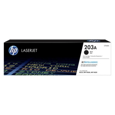Toner Original HP CF540A Negru Cyan foto