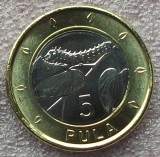 Moneda Botswana 5 Pula 2013 bimetal UNC necirculata **