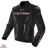 Geaca (jacheta) barbati pentru scuter - motocicleta textil Roadster Ixon All Season/iarna model Cortex WP MS culoare: negru/gri Negru/gri M