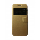 Husa Flip Carte Smart Look 2 Samsung A705 Galaxy A70 Gold