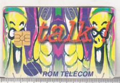 bnk card Cartela telefonica de colectie - P-17b 1998 50000 lei Talk!