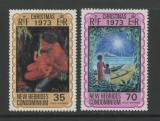 New Hebrides Br 1973 - Crăciun, picturi, arta, serie neuzata