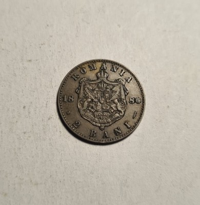 2 bani 1880 Piesa Frumoasa foto