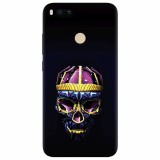 Husa silicon pentru Xiaomi Mi A1, Colorfull Skull