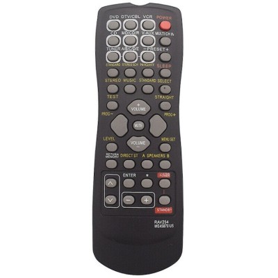 Telecomanda pentru Yamaha RAV254 WE45870/US, x-remote, Negru foto