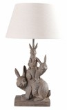 Lampa de masa cu doi iepuri CW602