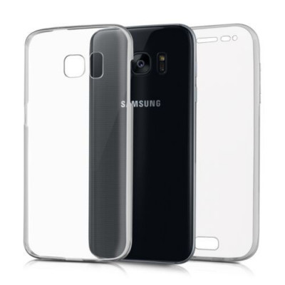 Husa pentru Samsung Galaxy S7, Silicon, Transparent, 37821.03 foto