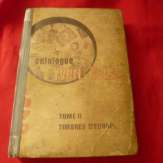 Catalog Yvert -Timbre Europa Ed. 1970 ,910 pag , uzata