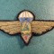 Ecuson brodat parasutist militar RSR 1966 1977 Cl 1