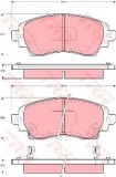 Set placute frana,frana disc TOYOTA COROLLA Hatchback (E11) (1997 - 2002) TRW GDB3333