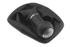 Maner schimbator viteze cu rama si manson Vw Bora 1998-2005, Golf 4 1998-2005, Seria 5 Viteze- Argintiu, NTY GZB-VW-007 (Diametru gaura 1.2cm) INSCRI