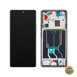 Display cu Touchscreen Realme GT 6T cu Rama Argintiu (Fluid Silver) Service Pack 621029000191