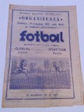 Program meci fotbal OTELUL GALATI - SC BACAU (29.11.1987)