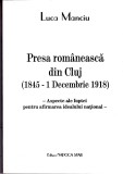 AS - LUCA MANCIU - PRESA ROMANEASCA DIN CLUJ