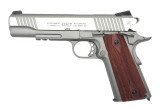 Replica pistol COLT 1911 Stainless CO2 GBB Cybergun