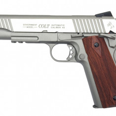 Replica pistol COLT 1911 Stainless CO2 GBB Cybergun