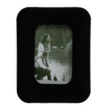 Rama foto Ancona, format 10x15 cm, sticla bombata, negru, ProCart