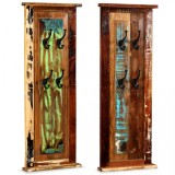 Cuier, 2 buc, lemn masiv reciclat, 38x100 cm, vidaXL