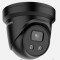 Camera supraveghere Hikvision IP turret DS-2CD2383G2-IU(2.8mm)BLACK, 8MP, culoare neagra, Acusens
