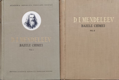 Bazele Chimiei Vol. 1-2 - D. I. Mendeleev ,558354 foto