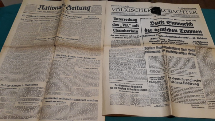 LOT 5 ZIARE GERMANE WW2 * PERIOADA 1938- 1943 *5