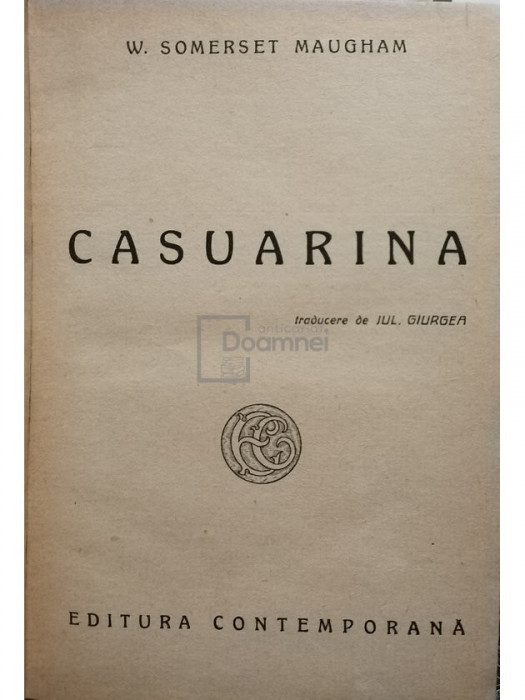 W. Somerset Maugham - Casuarina