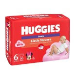Cumpara ieftin Scutece Huggies Chilotel Jumbo, Nr 6, Fete, 15-25 kg, 30 buc