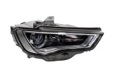 Far Audi A3 (8v), 06.2012-07.2016, Sedan, partea Dreapta, bi-xenon; cu lumina timp de zi tip LED; D3S+LED+PSY24W; electric; negru; fara bec descarcar, TYC