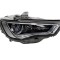 Far Audi A3 (8v), 06.2012-07.2016, Sedan, partea Dreapta, bi-xenon; cu lumina timp de zi tip LED; D3S+LED+PSY24W; electric; negru; fara bec descarcar