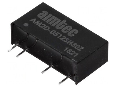 Convertor DC/DC 2W 5V la 12V 167mA SIP7 foto