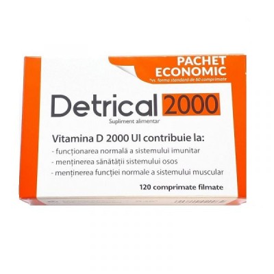 Detrical D3 2000UI 120 capsule Zdrovit foto