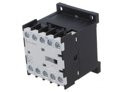 Contactors 4-polar NC NO x3 24VAC 9A DIN 6K foto