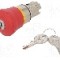 Intrerupator de siguran&amp;#355;a cu cheie, 22mm, seria SIRIUS ACT, IP67, SIEMENS - 3SU1050-1HF20-0AA0