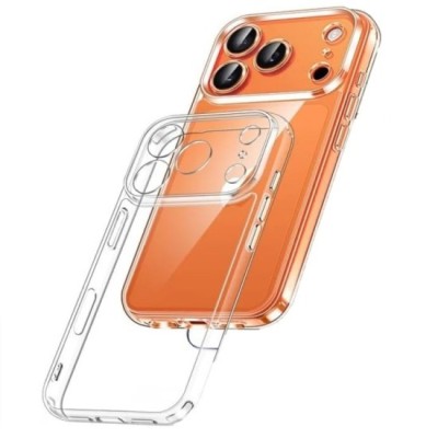 Husa Anti soc, transparenta compatibila cu IPhone 17 Pro Max foto