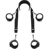 Fetish Submissive Bondage-Master Position cu 4 Cătușe Căptușite