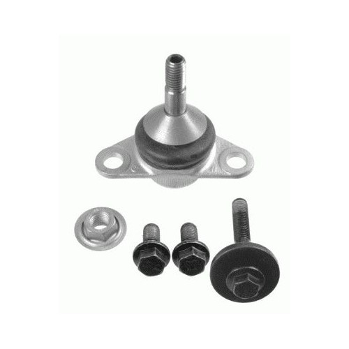 Pivot rotula Volvo S60 I, S80 1, V70 2, Xc70 Cross Country Lemf&ouml;rder 2555002, parte montare : punte fata, stanga, dreapta, inferior, exterior