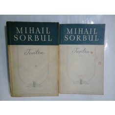 TEATRU - MIHAIL SORBUL - 2 volume