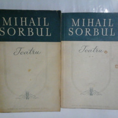 TEATRU - MIHAIL SORBUL - 2 volume