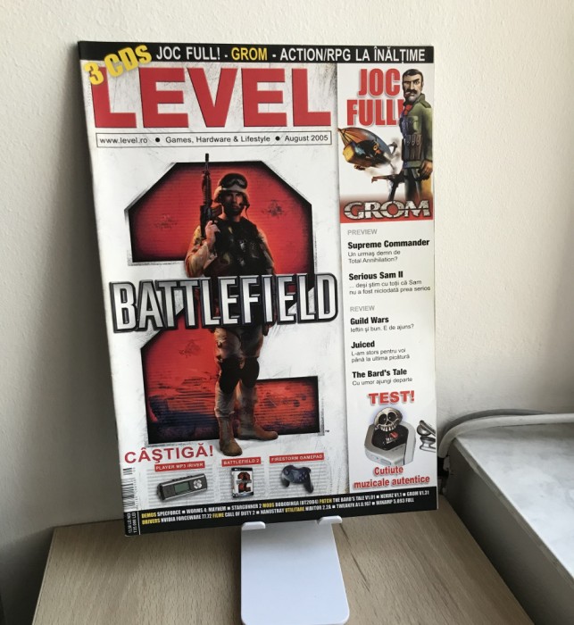 Revistă Gaming - Revista LEVEL august 2005