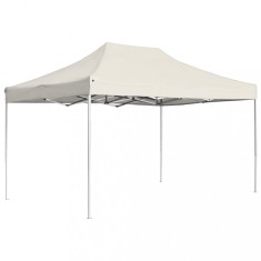 vidaXL Cort de petrecere pliabil profesional, crem, 4,5x3 m, aluminiu 45491