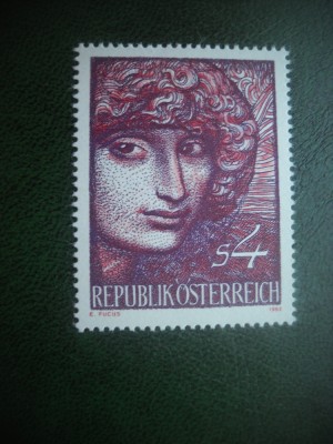 HOPCT TIMBRE MNH 566 ARTA MODERNA 1982 -1 VAL AUSTRIA foto