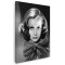 Tablou Greta Garbo actrita alb negru 1517 Tablou canvas pe panza CU RAMA 60x90 cm