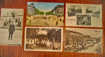 A990-Ungaria 5 carti postale vechi anii 1920-30 stare buna. foto