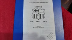 program FC Stroud - Thatcham Town foto