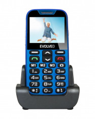Resigilat: Telefon pentru varstnici Evolveo EasyPhone XD, EP600, Albastru foto